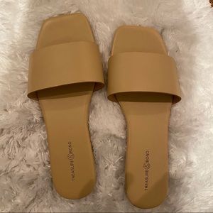 Treasure & Bond Nude Sawyer Slide Sandal (NEW)